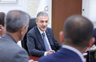 Vali Akkoyun muhtarlarla bir araya geldi