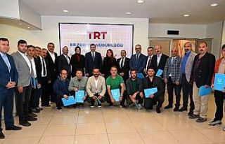 Vali Çiftçi’den TRT’ye teşekkür ziyareti