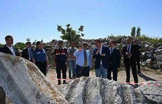 Vali Ustaoğlu’ndan Kyzikos Kazı Evi’ne ziyaret