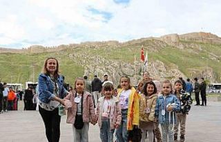 Van Büyükşehir Belediyesinden öğrencilere müze...