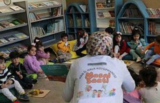 Van Halk Kütüphanesi’nden çocuklar için masal...