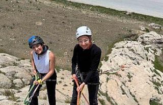 Van’da Türkiye Dağcılık Federasyonu onaylı...