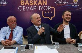 Vatandaş soruyor, başkan cevaplıyor