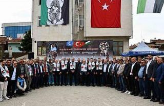 Vezirköprü’de Filistin ve Doğru Türkistan için...