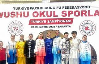 Wushu Türkiye Şampiyonası’nda Eskişehir’den...