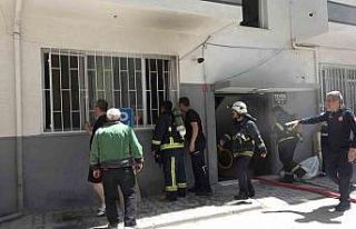 Yalova’da apartman dairesinde çıkan yangında...