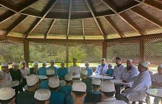 Yatılı eğitim alan öğrencilere ziyaret