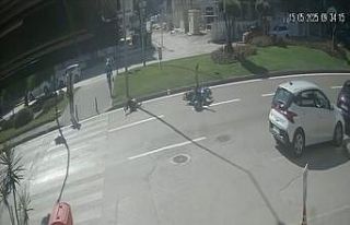 Yaya geçidinde dehşet anları...