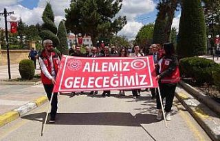 Yozgat’ta ‘Aile Yılı’ yürüyüşü düzenlendi