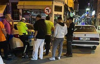 Yüksek sesten durduruldu, ehliyetine el konuldu