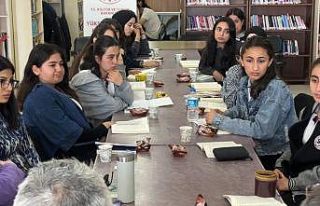 ’Yüksekova Okuyor’ etkinliğinde öğrenciler...