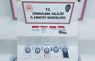 Zonguldak’ta narkotik operasyonunda 5 tutuklama