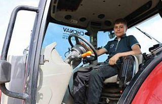 14 yaşındaki ortaokul öğrencisi Muhammet Efe tek...