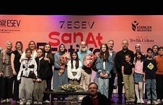 7. ESEV Sanat Festivali sanat söyleşisine ev sahipliği...