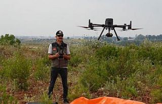 Adana’da ormanlar uçan gözle denetime alındı