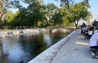 Adranos Çayı adeta yeniden canlandı