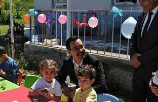 Akyaka’da okul öncesi çocuk şenlikleri