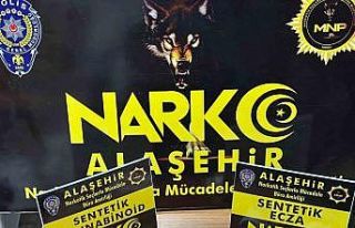 Alaşehir’de zehir taciri tutuklandı