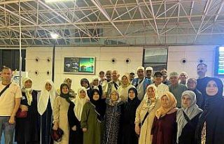 Anamurlu hacılar yurda döndü