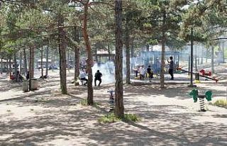 Ankaralılar Kurban Bayramı’nda Mavi Göl’e akın...