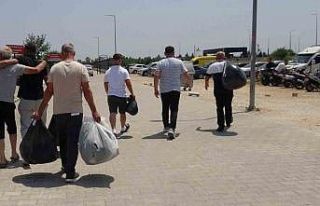 Antalya’da infaz düzenlemesiyle tahliyeler başladı,...