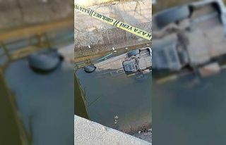 Antalya’da otomobil su kanalına düştü: 1 ölü
