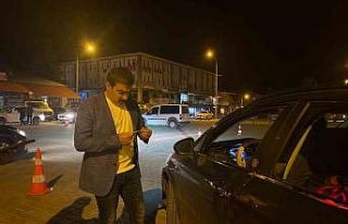 Arpaçay’da kaymakam uygulama yaptı