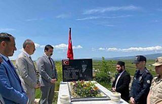 Arpaçay’da şehitler bayramda unutulmadı