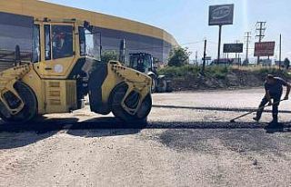 Asfalt ve yama çalışmaları hızlandı