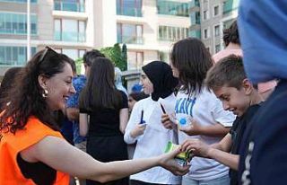 Atakum’da LGS sınavına giren öğrencilere kek...