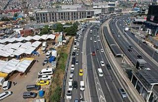 Avcılar E-5 yan yolda kurban trafiği