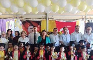 Aydın Devlet Hastanesi Kreşi’nde mezuniyet coşkusu