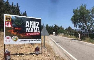 Aydın’da orman yangınlarına karşı yeni tedbir...