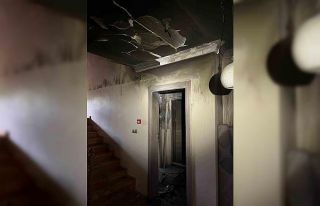 Babaeski’de ev yangını