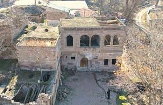 Bağpınar’daki tarihi konak için çalışmalar...