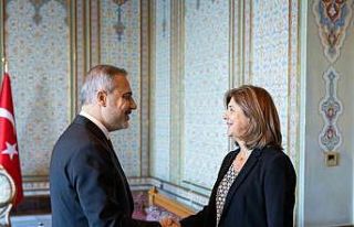 Bakan Fidan, BM Kıbrıs Şahsi Temsilcisi Holgun’i...