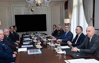 Bakan Güler, Bakan Fidan ve MİT Başkanı Kalın,...