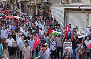 Bakan Işıkhan, Mardin’de Gazze’ye destek yürüyüşüne...