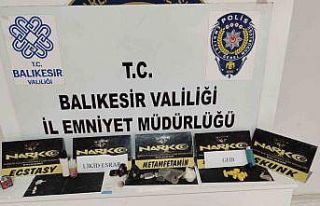 Balıkesir’de 90 gram esrar yakalandı