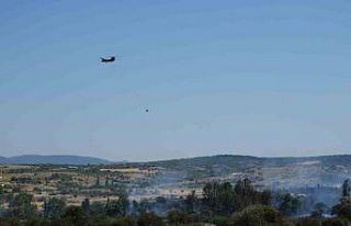 Balıkesir’de ki arazi yangını söndürüldü