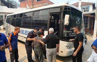 Balıkesir’deki orman yangınında Sarnıç Kırsal...