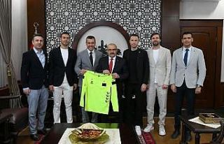 Balıkesirli Süper Lig hakemleri ve gözlemciler...