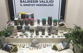 Bandırma’da uyuşturucu operasyonu