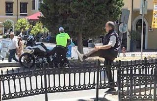 Bariyerleri aşıp trafiğe atlayan yayalara ceza...