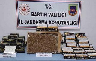 Bartın’da jandarmadan tütün operasyonu