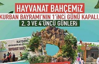 Başkan Büyükkılıç: "Hayvanat bahçemiz...