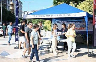 Başkan Çerçioğlu üniversite adaylarının yanında