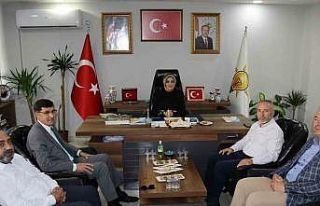 Başkan Kahveci’den AK Parti İl Başkanlığı’na...