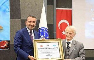 Başkan Şerifoğulları, Kırımoğlu’na "fahri...