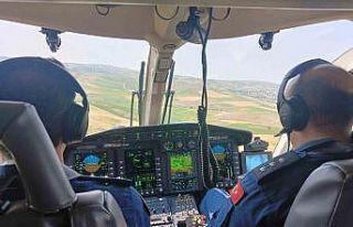 Başkentte helikopter destekli bayram trafiği denetimleri...